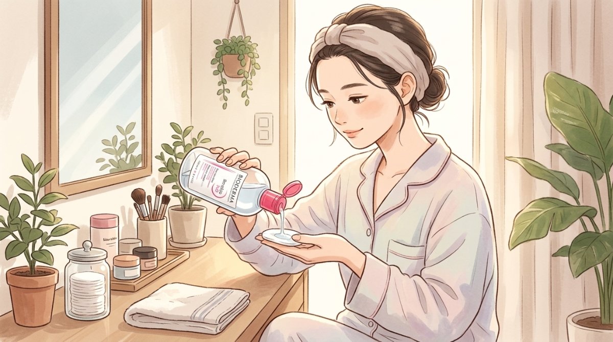 ビオデルマ サンシビオの使い方は?正しい手順と朝洗顔のやり方を解説!