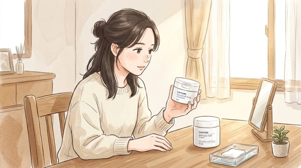 ちふれクレンジングバームとコールドクリームの違いは？5項目で比較して選び方を解説！