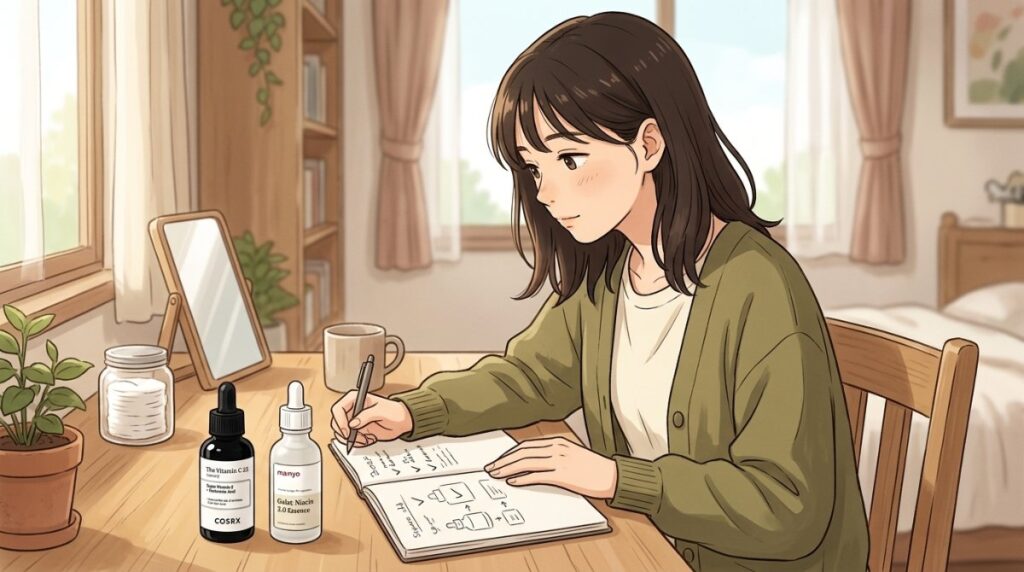 COSRXのビタミンC23と魔女工場の美容液の役割や効果など3つの違い