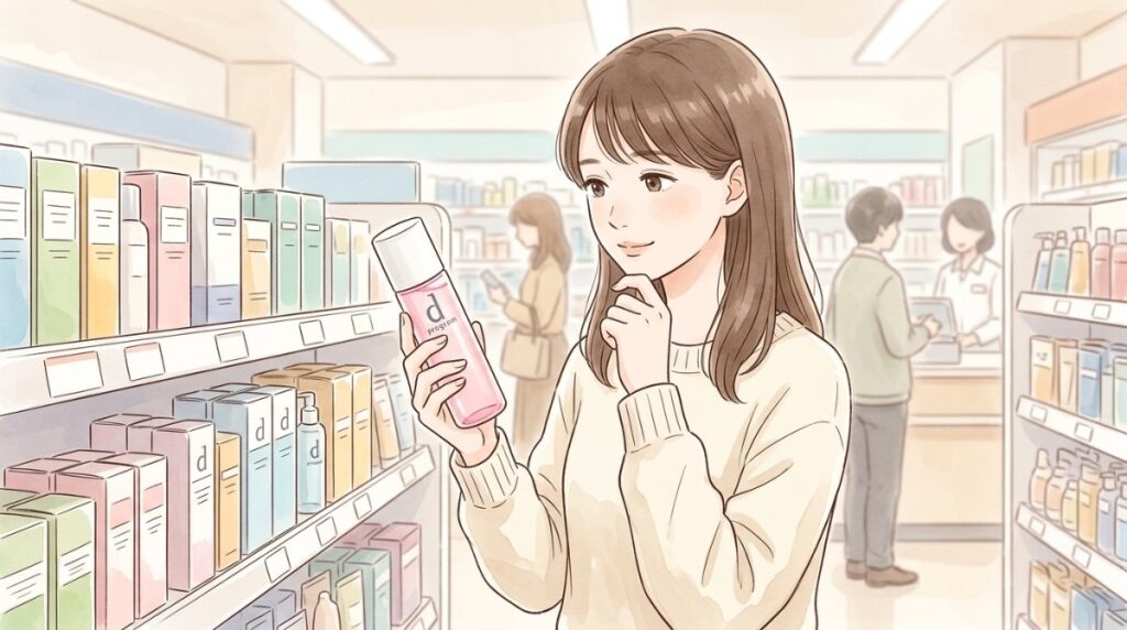 dプログラムの化粧水をドンキ以外で確実に買う店舗の選び方