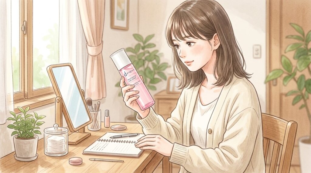 dプログラムの化粧水の使用期限は未開封で約3年・開封後3ヶ月が目安