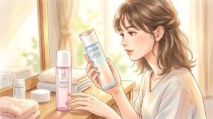 エリクシールとdプログラムの化粧水を7項目で比較！おすすめと使い分けを解説！